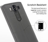 TRI-MAX CLEAR SCREEN GUARD PROTECTOR SKIN TPU CASE SLIM COVER FOR LG V10 PHONE