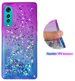 Liquid Sand Sparkling Glitter Waterfall Case Cover for LG Velvet Phone LM-G900M