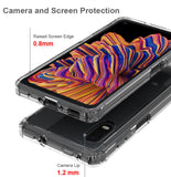 AquaFlex Transparent Anti-Shock Clear Case Cover for Samsung Galaxy XCover Pro