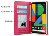Infolio Wallet Case Credit Card Slot Cover Lanyard Strap for Google Pixel 4