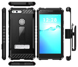 TRI-SHIELD CASE KICKSTAND + BELT CLIP HOLSTER + STRAP FOR GOOGLE PIXEL XL 5.5"