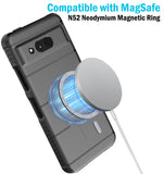 Rugged Case for Sonim XP Pro Thermal 5G Phone, X802 (Compatible with Magsafe)