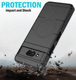 Case and Belt Clip Holster for Sonim XP Pro Thermal 5G (Compatible with Magsafe)