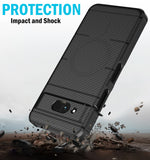 Rugged Case for Sonim XP Pro Thermal 5G Phone, X802 (Compatible with Magsafe)