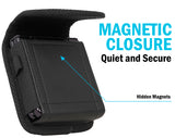 Case and Belt Clip Pouch for Motorola RAZR ULTRA 2025 - Compatible with MagSafe