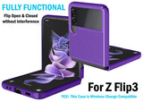Hard Case and Belt Clip Holster for Samsung Galaxy Z Flip 3 5G