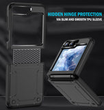 Hybrid Rizz Case for Samsung Galaxy Z Flip 6 Phone with Slider Hinge Protection