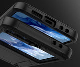 Hybrid Rizz Case for Samsung Galaxy Z Flip 6 Phone with Slider Hinge Protection