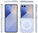 Clear Case for Samsung Galaxy Z Flip 7 Phone - Compatible with MagSafe