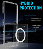 Clear Case for Samsung Galaxy Z Flip 7 Phone - Compatible with MagSafe