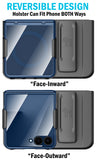 Case and Belt Clip for Samsung Galaxy Z Flip 7 Phone - Compatible with MagSafe