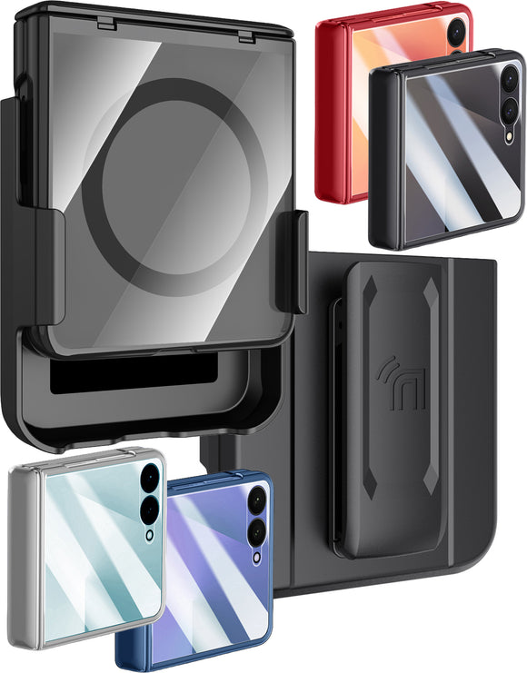 Case and Belt Clip for Samsung Galaxy Z Flip 7 Phone - Compatible with MagSafe