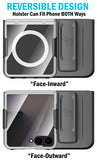 Case and Belt Clip for Samsung Galaxy Z Flip 7 Phone - Compatible with MagSafe