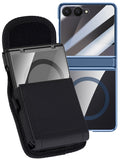 Case and Belt Clip Pouch for Galaxy Z Flip 7 Phone - Compatible with MagSafe