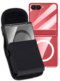 Case and Belt Clip Pouch for Galaxy Z Flip 7 Phone - Compatible with MagSafe