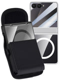 Case and Belt Clip Pouch for Galaxy Z Flip 7 Phone - Compatible with MagSafe