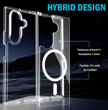 Clear Case for Samsung Galaxy Z Fold 7 Phone - Compatible with MagSafe