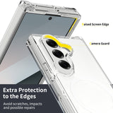 Clear Case for Samsung Galaxy Z Fold 7 Phone - Compatible with MagSafe