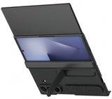 Screen Protect Case for Samsung Galaxy Z TriFold, w/ Stand and Hand Strap, Black