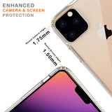 AquaFlex Transparent Anti-Shock Clear Case Slim Cover for iPhone 11 Pro Max