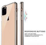 AquaFlex Transparent Anti-Shock Clear Case Slim Cover for iPhone 11 Pro Max