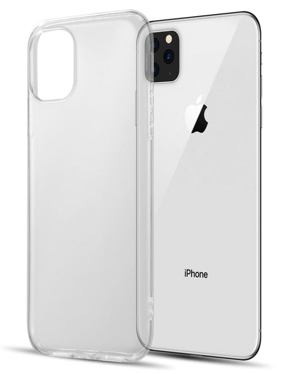Transparent Clear Flex Gel TPU Skin Case Slim Cover for Apple iPhone 11 Pro