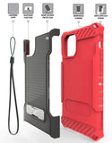 Rugged Tri-Shield Case Cover Kickstand Lanyard Strap for Apple iPhone 11 Pro
