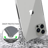 AquaFlex Transparent Anti-Shock Clear Case Slim Cover for iPhone 12 Pro Max