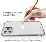 AquaFlex Transparent Anti-Shock Clear Case Slim Cover for iPhone 12 Pro Max