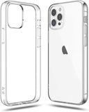 Transparent Clear Flex Gel TPU Skin Case Slim Cover for Apple iPhone 12 Pro Max