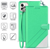 Wallet Case Credit Card Slot Cover Stand Wrist Strap for iPhone 12 Pro Max