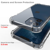 AquaFlex Transparent Anti-Shock Clear Case Slim Cover for iPhone 12 / 12 Pro