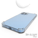 Clear Flex Gel TPU Skin Case Cover for iPhone 13 Pro Max (Camera Protection)