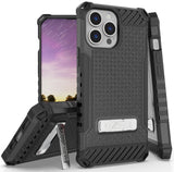 Rugged Hybrid Anti-Shock Case Cover Kickstand and Strap for iPhone 13 Pro Max