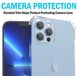 Clear Flex Gel TPU Skin Case Phone for iPhone 14 Pro Max (Camera Lens Cover)