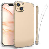 Clear Flex Gel TPU Skin Case Phone Cover for iPhone 14 Plus (Camera Protection)