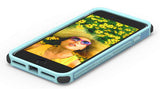 PureGear Soft Blue Dualtek Extreme Rugged Case Cover for iPhone 8 Plus, 7 Plus