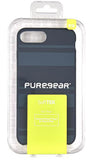 PureGear Midnight Blue SOFT-TEK Case Skin Cover for iPhone 8 Plus/7 Plus/6 Plus