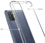 AquaFlex Transparent Anti-Shock Clear Case Cover for Samsung Galaxy A02s