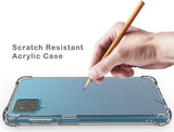 AquaFlex Transparent Anti-Shock Clear Case Slim Cover for Samsung Galaxy A12