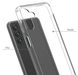 AquaFlex Transparent Anti-Shock Clear Case Cover for Samsung Galaxy A13 5G