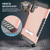 Tri-Shield Rugged Case with Stand + Belt Clip Holster + Strap for Galaxy A13 5G