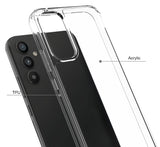 AquaFlex Anti-Shock Clear Case Slim Cover for Samsung Galaxy A34 5G Phone