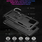 Bandit Secure Grip Ring Stand Rugged Case Cover for Samsung Galaxy A42 5G