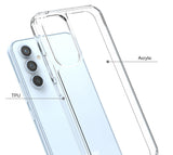 AquaFlex Anti-Shock Clear Case Slim Cover for Samsung Galaxy A54 5G Phone