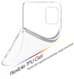 Transparent Clear Flex Gel TPU Skin Case Slim Cover for Samsung Galaxy A71 5G
