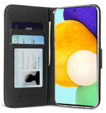 Durable Wallet Case Credit Card Slot Cover Wrist Strap for Samsung Galaxy A72 5G