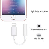 Lightning to 3.5mm Stereo Adapter Cable for Apple iPhone X XR Xs Max 7 8 Plus