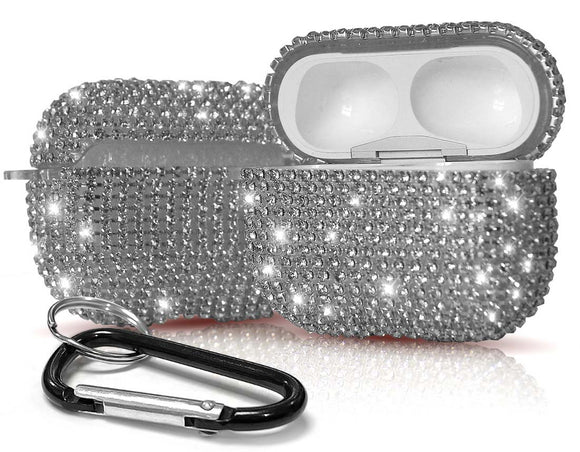 Crystal Diamond Rhinestone Bling Hard Case Cover for Apple Airpods Pro (2019)