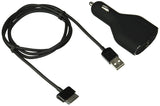 PUREGEAR 10W USB 2.1A CAR CHARGER ADAPTER + 30-PIN USB CABLE FOR iPAD 1 2 3